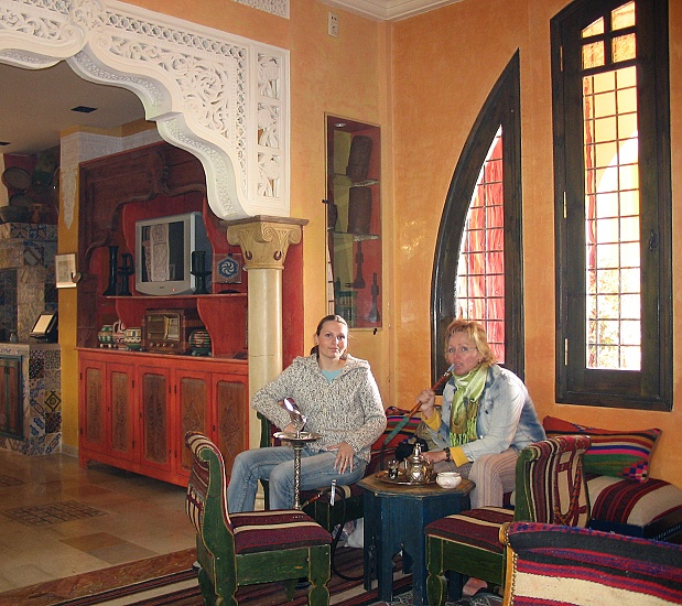 djerba v Chichkhanu -šíša je relax