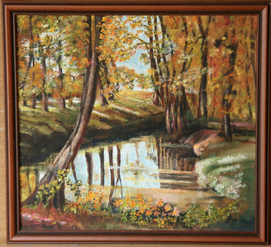 velký park v Klatovech
