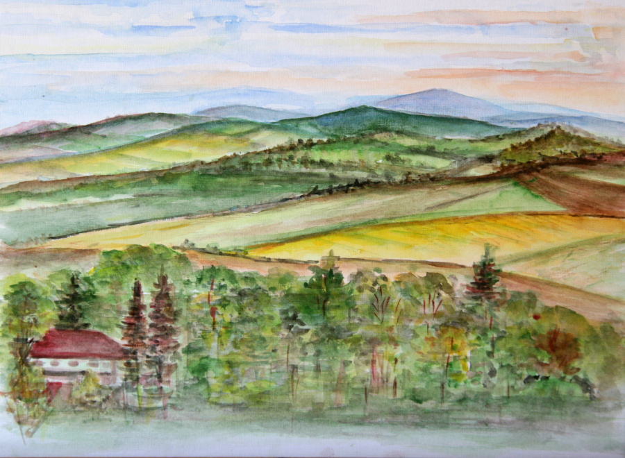 panorama Šumavy